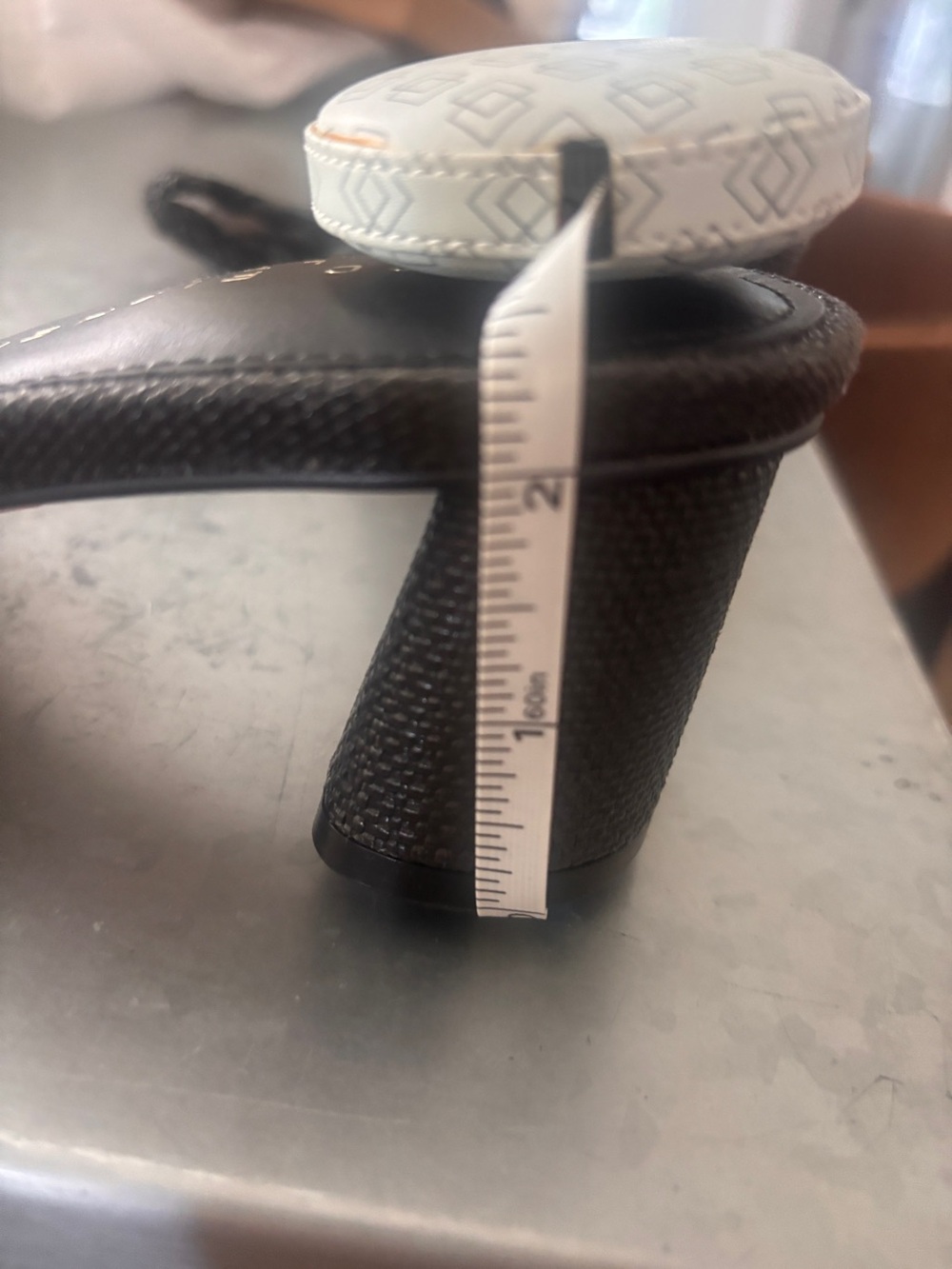 Marc Fisher Black Braided Slide Sandals NWT. JAzmine - Picture 7 of 7